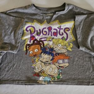 Nickelodeon Gray Rugrats Crop Top